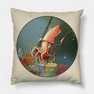 Squiddy à la Fragonard Pillow