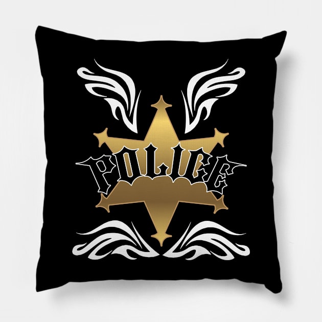 The Police Pillow by Meta Cortex