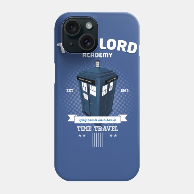 Time Lord Academy Phone Case by tombst0ne