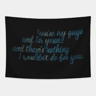 West Wing Toby Ziegler Quote Tapestry