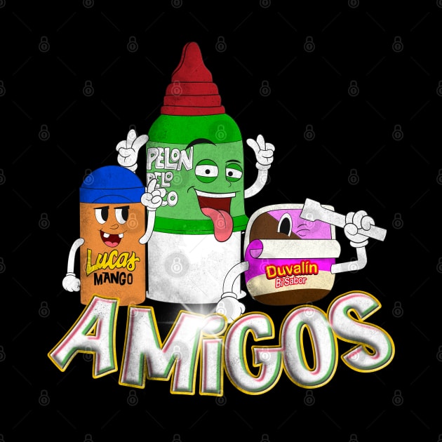 Mexican candy amigos by NUNEZ CREATIONS