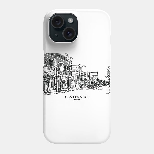 Centennial - Colorado Phone Case by Lakeric