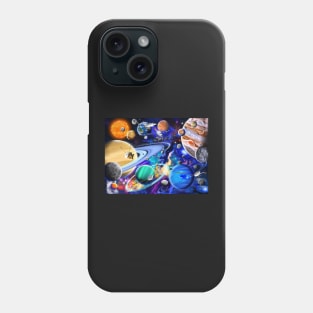 Solar System Exploration Phone Case