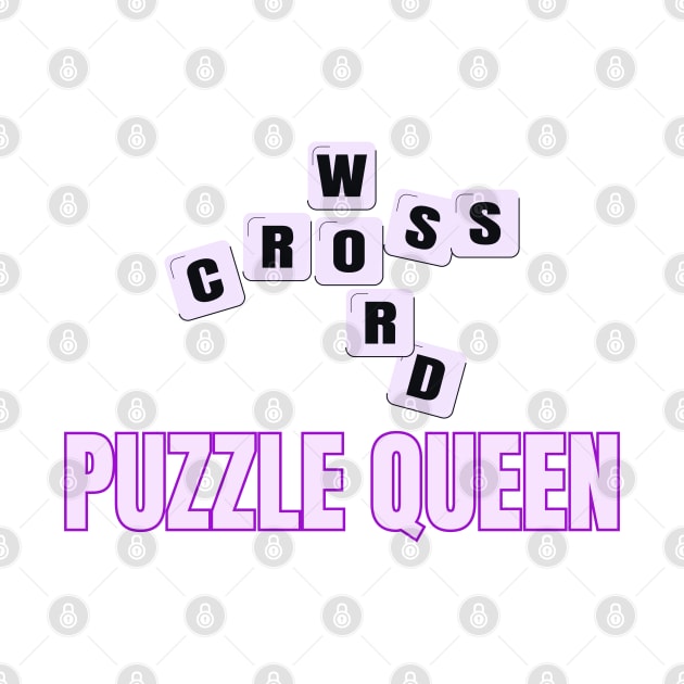 Crossword Puzzle Queen by HobbyAndArt