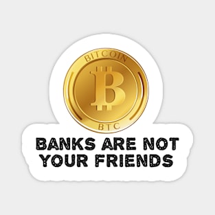 Banks Are Not Your Friends Magnet