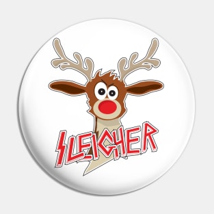 Sleigher Rudolph Shirt Pin