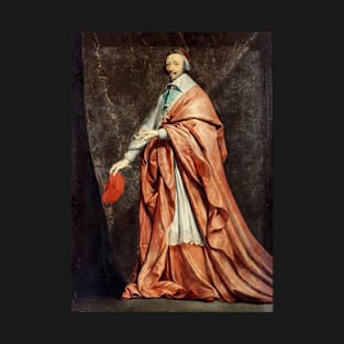 Portrait of Cardinal Richelieu by Philippe de Champaigne T-Shirt