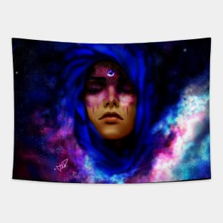 Cosmick Warrior Tapestry