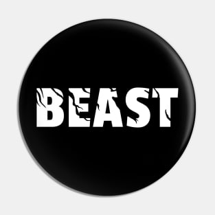 THE BEAST Special Monstrous Design Pin