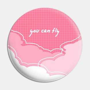 Sky (with inspiring text) Pin