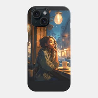 Late-Night Coffee Shop 2024 Phone Case