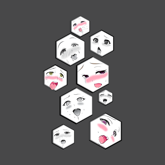 Ahegao - Ahegao - Tapestry | TeePublic