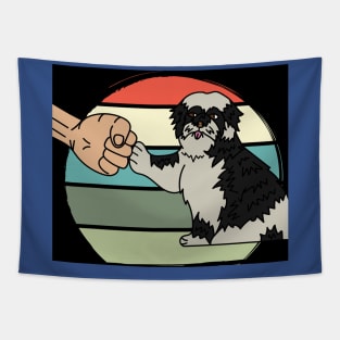 Best Retro Dog Owner Of All Time Tapestry