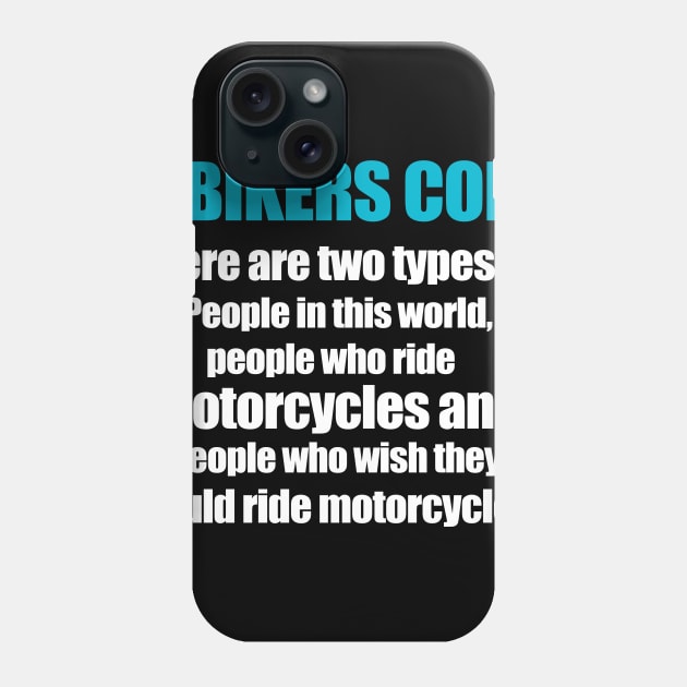 A Bikers Code Phone Case by Marks Marketplace