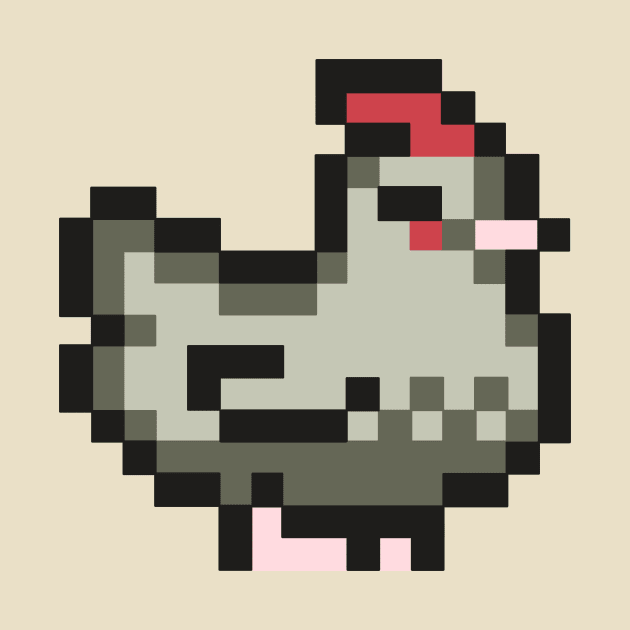 Pixel Chicken 4 by TASCHE