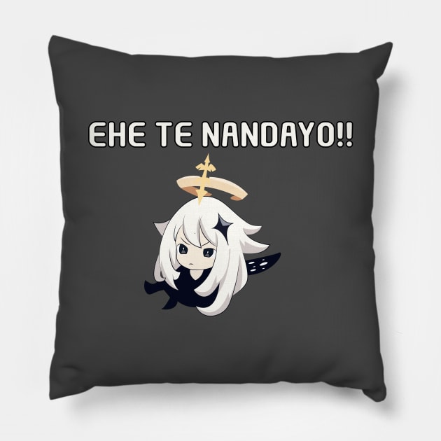 Ehe te nandayo paimon Pillow by MigiDesu