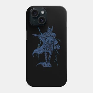 Lightning and Thunder - Viking Thunder God Thor Phone Case