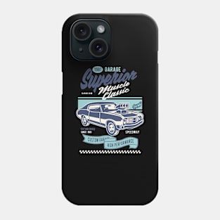 Muscle Car Classic, Vintage Retro Classic Phone Case