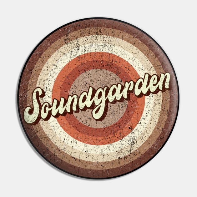 Vintage brown exclusive - Soundgarden Pin by roeonybgm