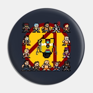 Borderlands 2 Pixel Sprites Pin