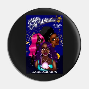 Motor City Witches Book Cover Pin