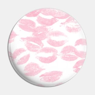 Coquette Pink Kisses Pin