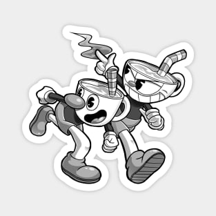 Cuphead and Mugman Magnet