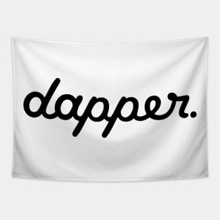 Dapper White Tapestry