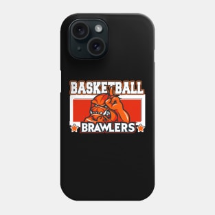 Basketball Brawlers Sports Bball Mascot Team Phone Case