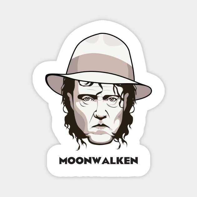 Christopher Walken - "Moonwalken" Magnet by FacesOfAwesome