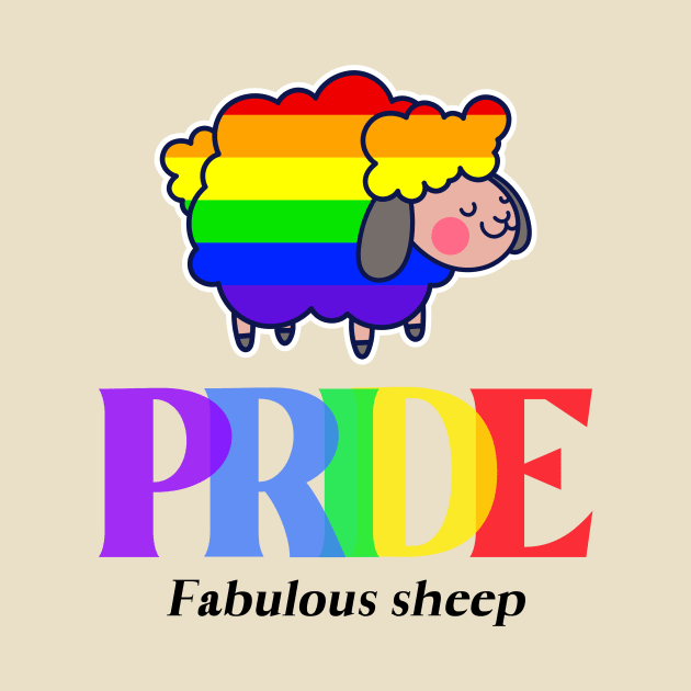 Fabulous sheep by Celebrate your pride