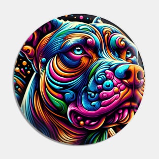 Pitbull Abstract Pin