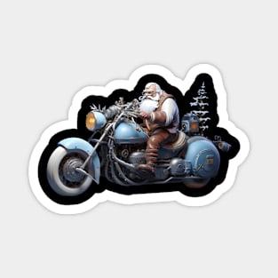 Santa's Day Off Magnet