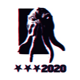 Retro 3D Cthulhu for President 2020 T-Shirt