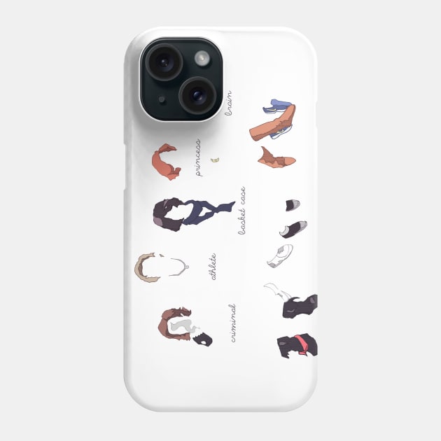 Breakfast Minimalism Phone Case by LVBart