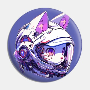 Anime Space Cat Pin