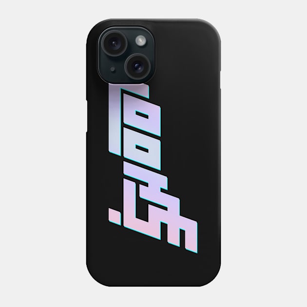 Shoot - Cyberpunk Logotype Style Phone Case by TegarBD