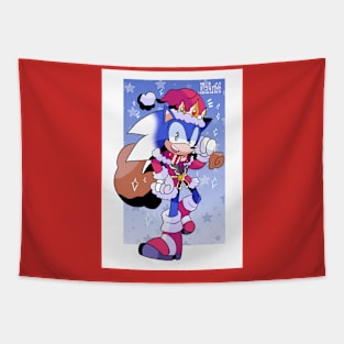 Sonic Christmas 2023 Tapestry