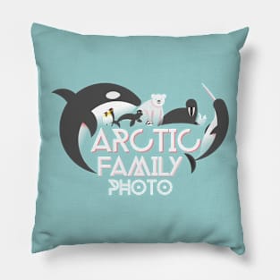 Arctic Family Photo Pillow