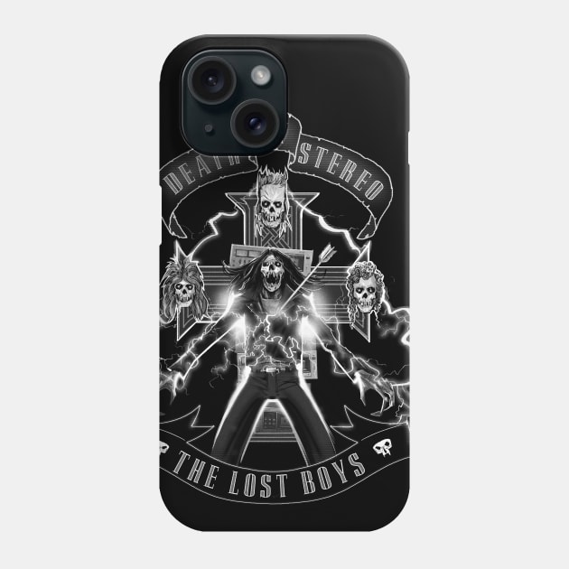 Death by Stereo/Lost Boys BW Phone Case by spacelord