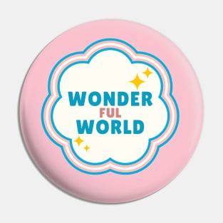 wonderful world Pin