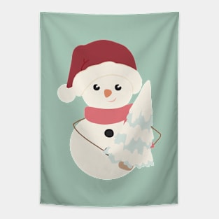 Snowman 6 Tapestry