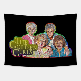 The Golden Girls Mosaic Tapestry