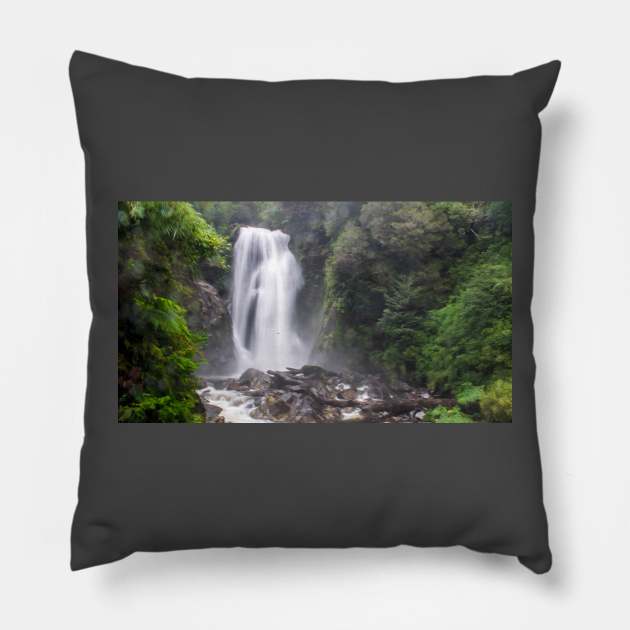 Waterfall Pillow by algill