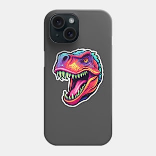 Colorful Tyrannosaurus Rex Phone Case