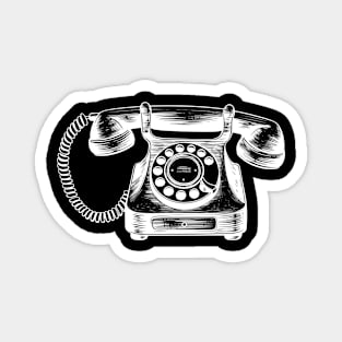 Retro Rotary Dial Phone Magnet