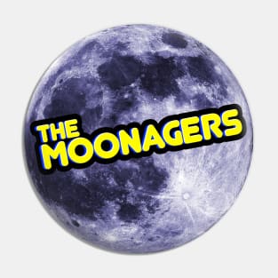 THE MOONAGERS - Moon Logo Pin