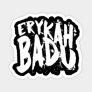 Erykah Badu (white) Magnet