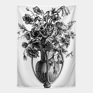 Vase Flowers Tapestry