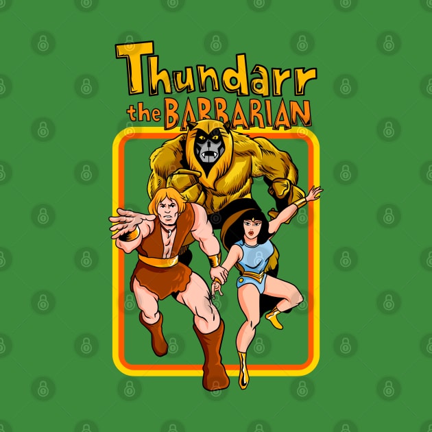 Retro Thundarr The Barbarian by OniSide